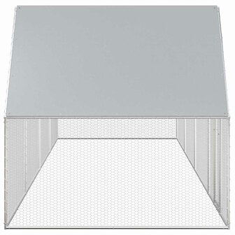 Kippenren 8x2x2 m gegalvaniseerd staal 5