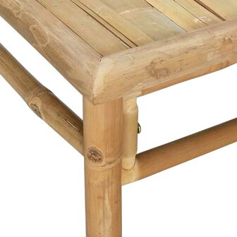 2-delige Loungeset met kussens bamboe groen 9