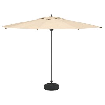 Parasolvoet gevuld met zand/water 15 L zwart 4