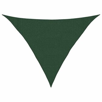 Zonnezeil 160 g/m&sup2; 3x3x4,2 m HDPE donkergroen 2