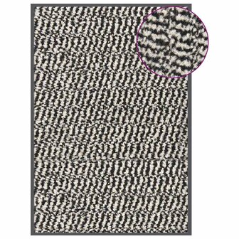 Deurmat getuft 40x60 cm lichtbruin 1