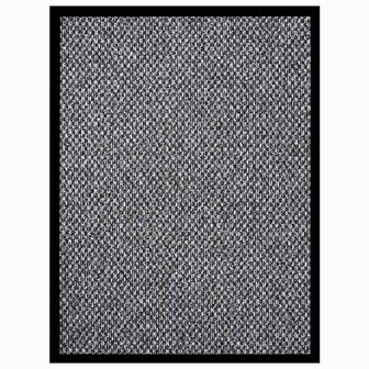 Deurmat 60x80 cm grijs 1