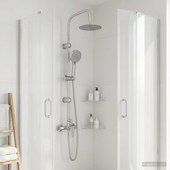 Douchesysteem Chroom Roestvrij staal 21 x 48 x 112 cm 1