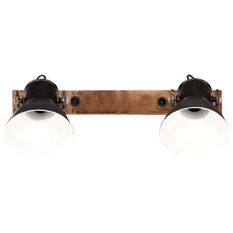 Wandlamp industrieel E27 45x25 cm zwart 3