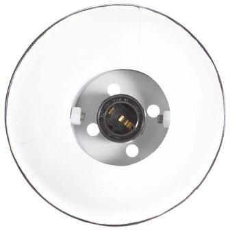 Wandlamp industrieel E27 45x25 cm zwart 5