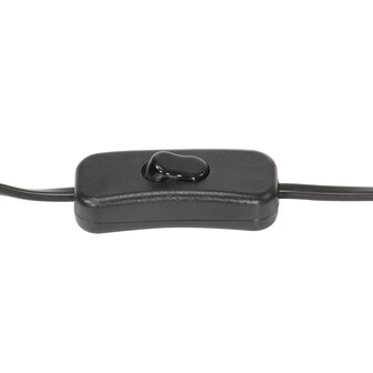 Vloerlamp E27 massief mangohout wit 9