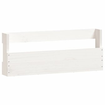 Schoenenrekken 2 st 59x9x23 cm massief grenenhout wit 5