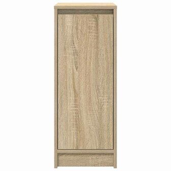Schoenenkast 29,5x34x76 cm bewerkt hout sonoma eikenkleurig 6
