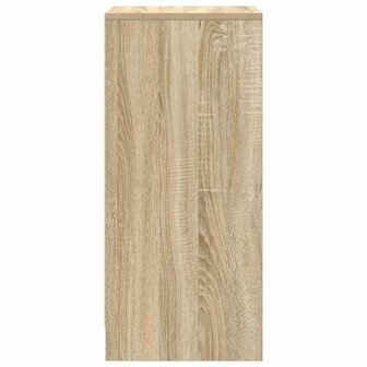 Schoenenkast 29,5x34x76 cm bewerkt hout sonoma eikenkleurig 7