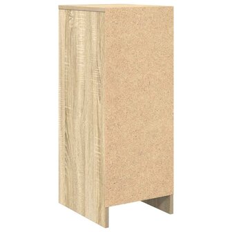 Schoenenkast 29,5x34x76 cm bewerkt hout sonoma eikenkleurig 8