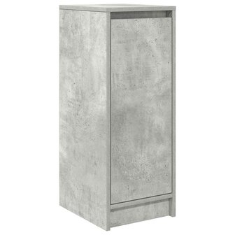 Schoenenkast 29,5x34x76 cm bewerkt hout betongrijs 2