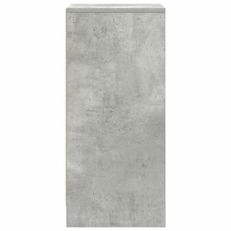 Schoenenkast 29,5x34x76 cm bewerkt hout betongrijs 7