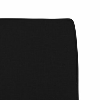 Loungestoel 52x75x76 cm stof zwart 6