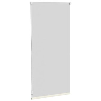 Rolgordijn verduisterend 45x100 cm gebroken wit 4