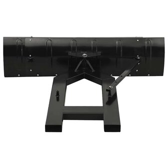 Sneeuwploeg voor heftruck 150x38 cm zwart 3
