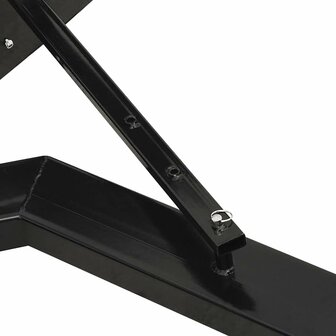 Sneeuwploeg voor heftruck 150x38 cm zwart 8