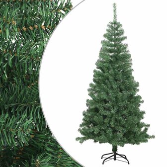 Kunstkerstboom met standaard 230 takken 120 cm 1