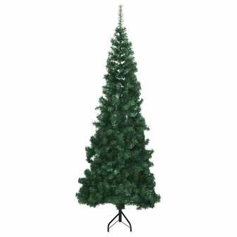Kunstkerstboom hoek 180 cm PVC groen 3