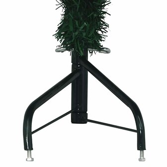 Kunstkerstboom hoek 180 cm PVC groen 5