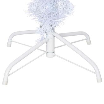Kunstkerstboom met standaard omgekeerd 120 cm wit 5