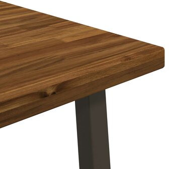 Vierkante Eettafel 60 x 55 x 75 cm Massief Acaciahout 5