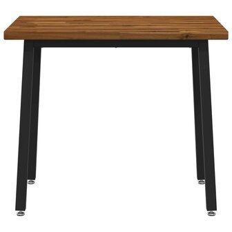 Vierkante Eettafel 90 x 55 x 75 cm Massief Acaciahout 4