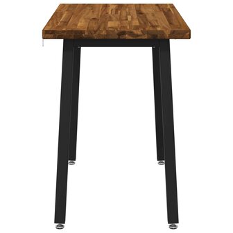 Vierkante Eettafel 90 x 55 x 75 cm Massief Acaciahout 5