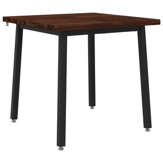 Vierkante Eettafel 70 x 70 x 75 cm Massief Acaciahout 2