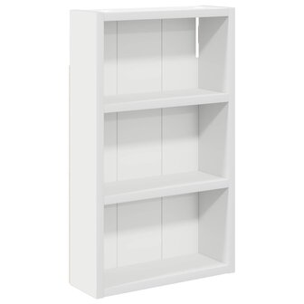 Badkamerwandkast Wit 30 x 10 x 50 cm Geconstrueerd hout 2
