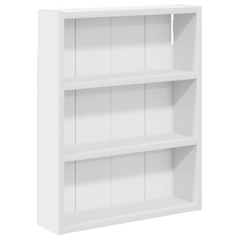 Badkamerwandkast Wit 40 x 10 x 50 cm Geconstrueerd hout 2