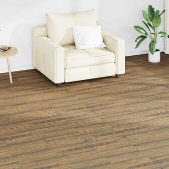 Vloerplanken Walnoot Bruin 5,02 m&sup2; 36 st PVC 1