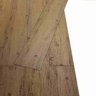 Vloerplanken Walnoot Bruin 5,02 m&sup2; 36 st PVC 3