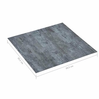 Vloerplanken Grijs Marmer 5,11 m&sup2; 55 st PVC 6