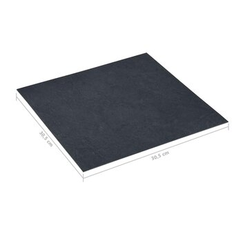 Vloerplanken Zwart 5,11 m&sup2; 55 st PVC 5