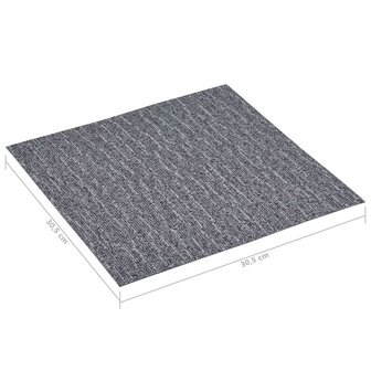Vloerplanken Wit en Grijs 5,11 m&sup2; 55 st PVC 5