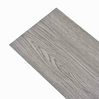 Vloerplanken Donkergrijs 2,51 m&sup2; 18 st PVC 2