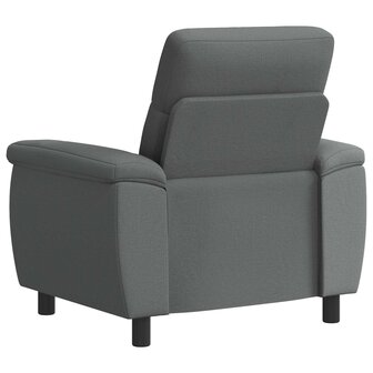 Bank Donkergrijs 95 x 90 x 95 cm Stof 5