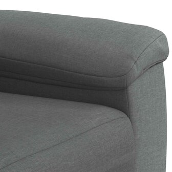 Bank Donkergrijs 95 x 90 x 95 cm Stof 6
