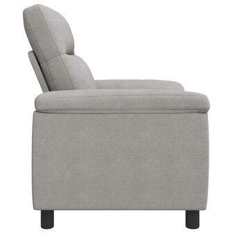 Bank Wolkengrijs 95 x 90 x 95 cm Stof 4