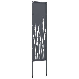 Privacyscherm Antraciet 32 x 140 cm Koudgewalst staal 6