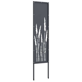 Privacyscherm Antraciet 32 x 140 cm Koudgewalst staal 7