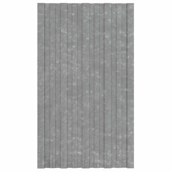 Dakpaneel 12 st zilver 80 x 45 cm Verzinkt staal 2