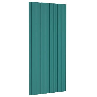 Dakpaneel 36 st Groen 100 x 45 cm Verzinkt staal 4