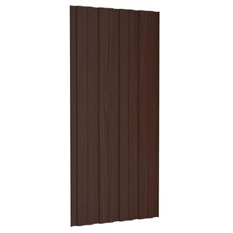 Dakpaneel 36 st Bruin 100 x 45 cm Verzinkt staal 4
