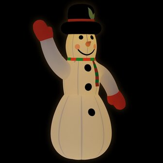 Sneeuwpop opblaasbaar met LED&amp;apos;s 805 cm 2
