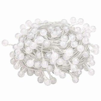 Lichtsnoer met 200 LED&amp;apos;s 8 functies warmwit 20 m 6