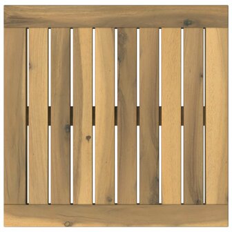 Tafelblad 40,5 x 40 x 2 cm Rechthoekig Massief Acaciahout 2