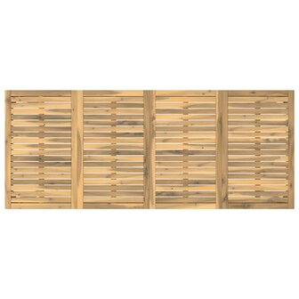 Tuin Bartafel NAARDEN Witgewassen 196 x 80,5 x 105 cm 5