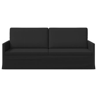 3-Zitsbank Zwart 190 x 81 x 82 cm Stof 3