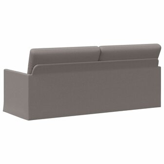 3-Zitsbank Taupe 190 x 81 x 82 cm Stof 5